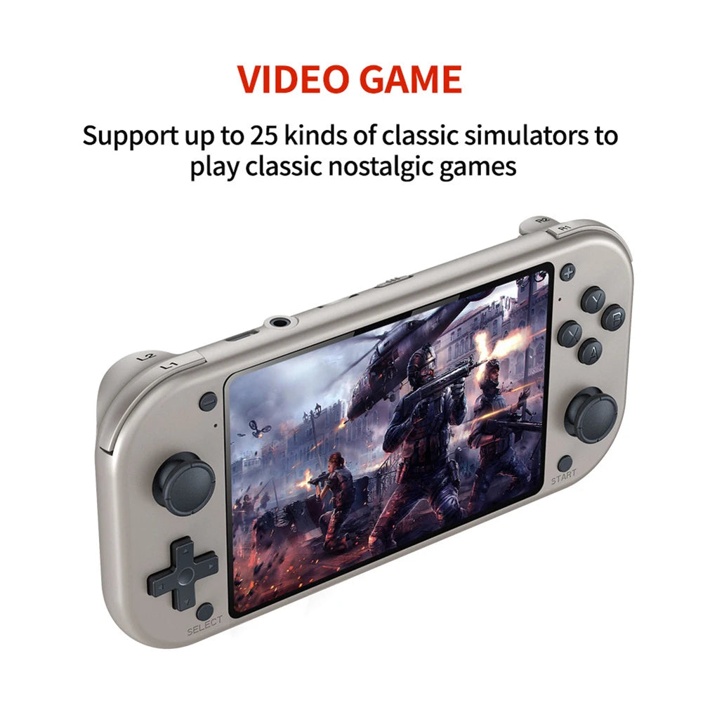 M17 Retro Video Game Console 4.3 Inch 480*272 LCD Screen Retro Game Handheld Game Player Emuelec Built-in Game 25 Emulators