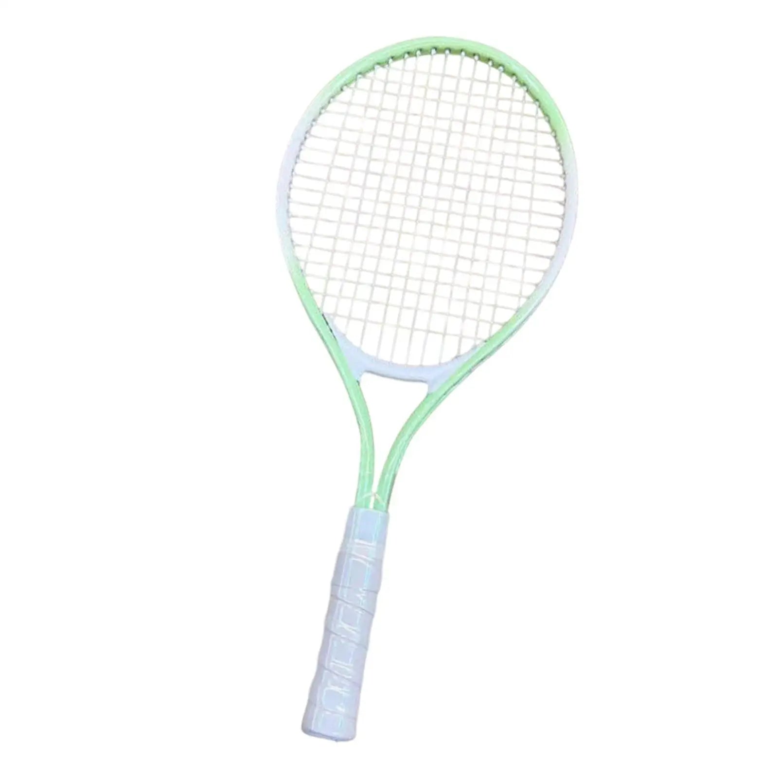 Tennis Racket Practical Comfortable Portable Shock Resistant Lightweight Tennis Racquet for Summer Training Beach Garden Players