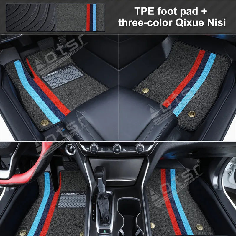 Car Interior mats For Mitsubishi Fully enclosed car THE Wear-resistant foot pads new design accessories Super duranble