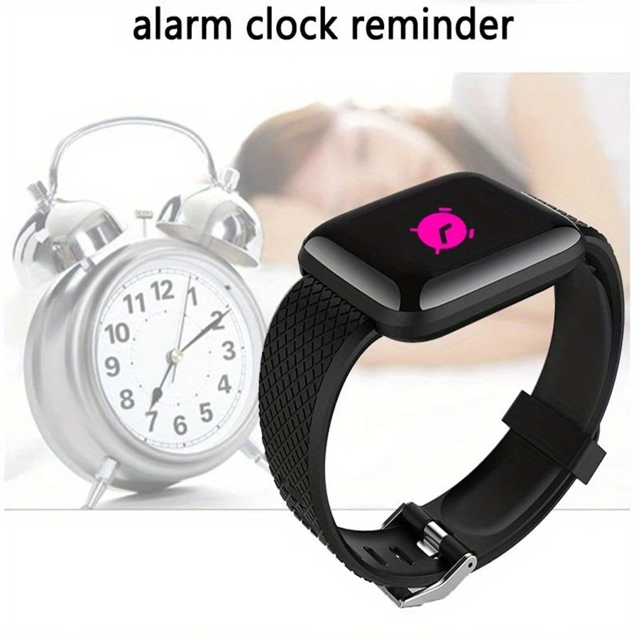 Smartwatch Men Women Wristwatches Smart Watch Message Fitness Monitor Bracelet Birthday Gift Electronic Clock For Android IOS - Free Item.