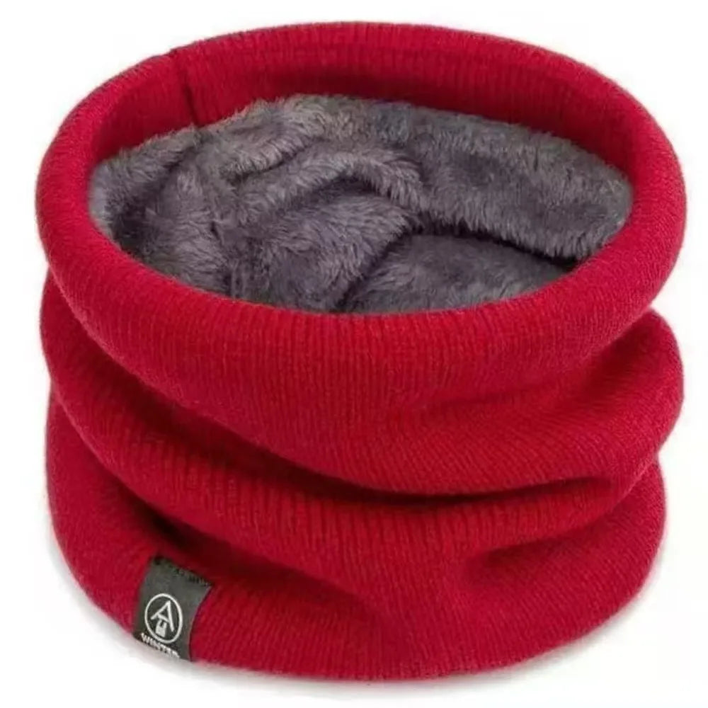 Knitted Neck Warmer Sports Scarf Fashion Soft Women Men Face Cover Winter Skating Running Hiking Scarves Thick Cold-proof Collar