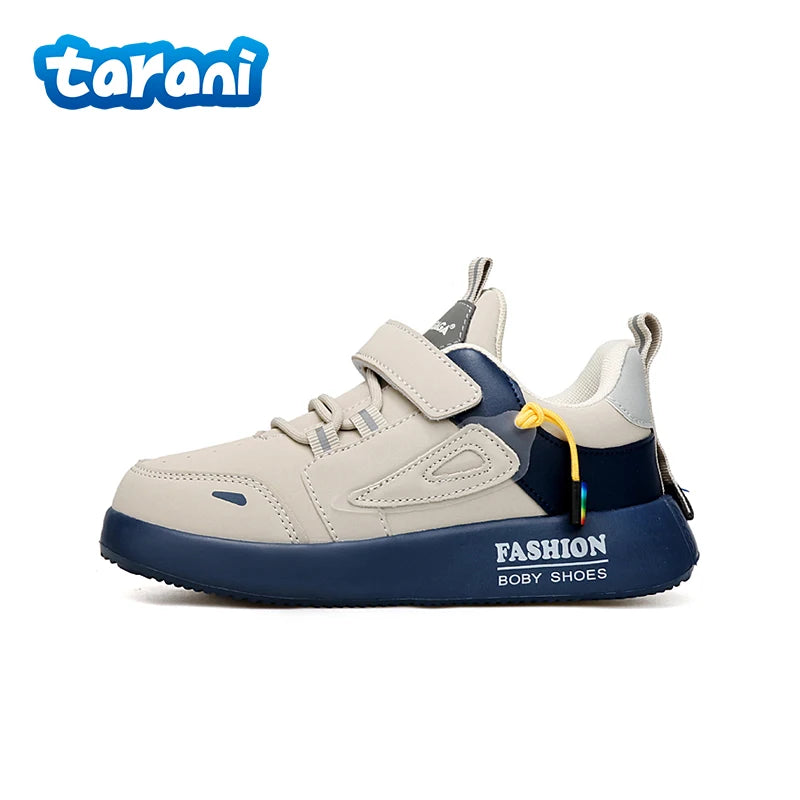 Kids Fashion Skate Shoes for Boy Children's Cushioning Sole Arch Support for Flat Feet Casual Sneakers for School Footwear