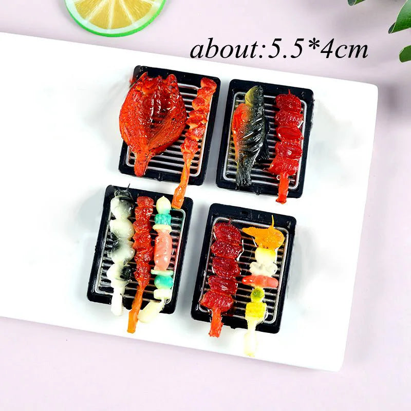 2PCS 1:6 Scale Dollhouse Miniature food Japanese Seafood Noodles Pretend Kitchen food for Blyth,1/6 Doll Accessories - Free Item.