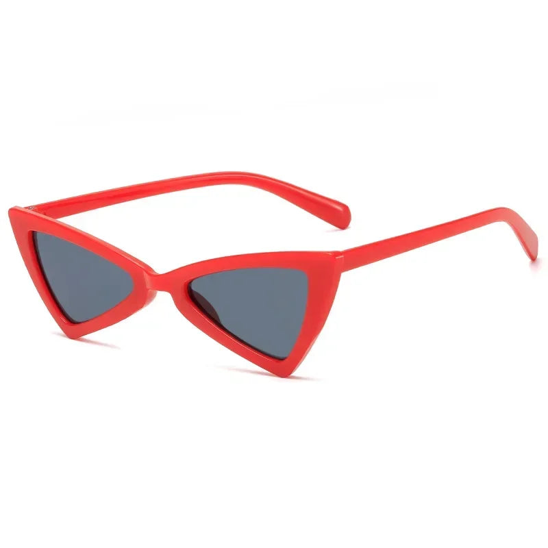Car Driver Goggles Fashion Cute Sexy Ladies Cat Eye Sunglasses Women Vintage Retro Small Triangular Female Glasses UV Protection