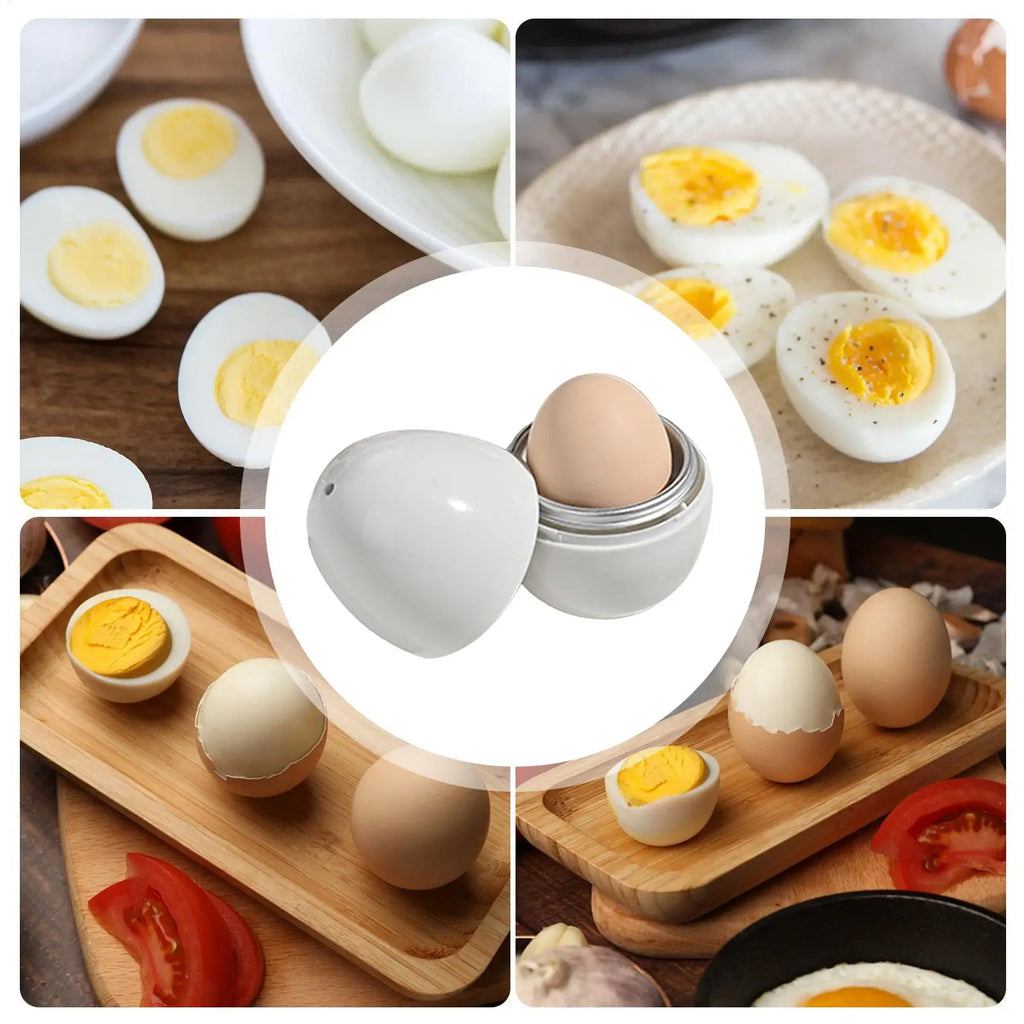 Egg Cooker For Microwave 1 Egg/4Egg Microwave Egg Cooker Maker Rapid Egg Cooker For Hard Soft Boiled Egg Egg Boiler Kitchen tool