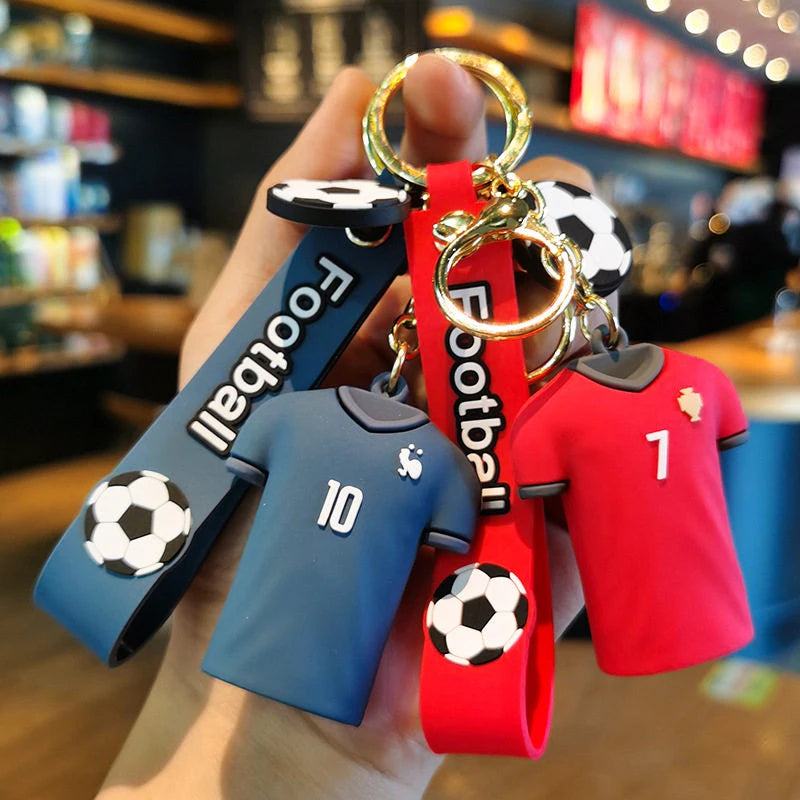 Football Keychain 2026 USA Canada Mexico Sports Pendant Soccer Match Souvenir Accessories Fan Lover Gift Bag Hanging Decoration