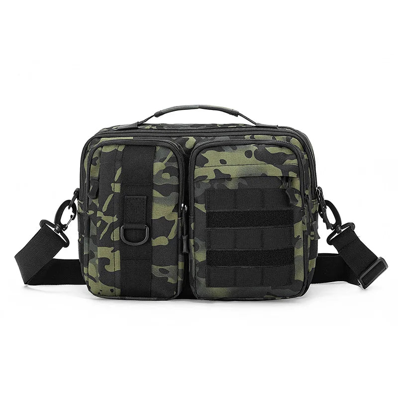 Outdoor Tactical Handbags Shoulder Bag Camping For Man Hiking Travel Climbing Fishing Chest Bag Outdoor Cycling Camping