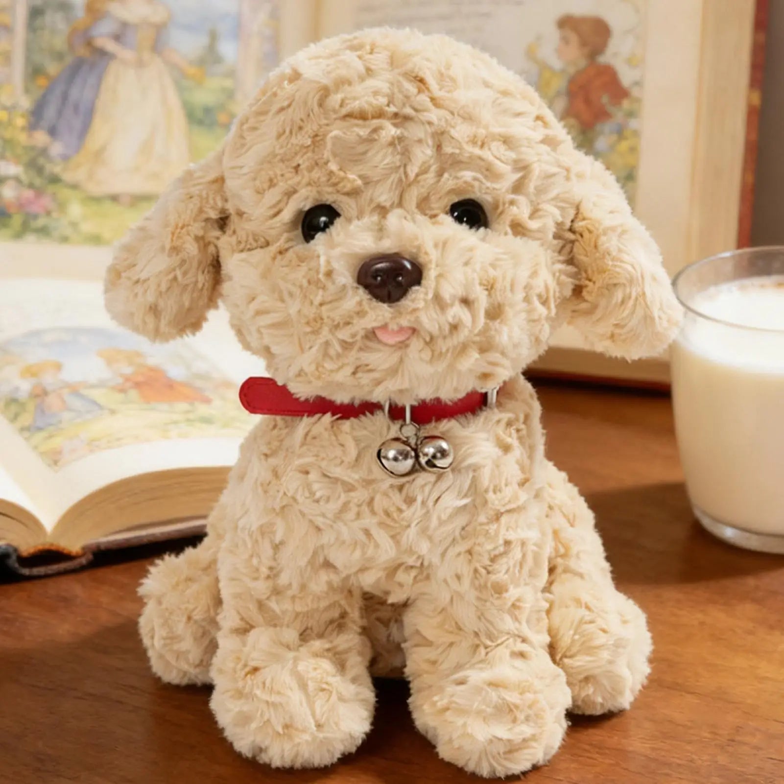 Robot Puppy Dog Interactive Robot Puppy Plush Toy - Realistic Moving, Talking Electronic Pet Dogs for Kids, Boys, Girls, Teens