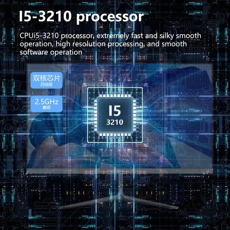 New Arrival 24 Inch All In One Computer Ram 4G/8g/16g I3 I5 I7 Strong CPU All In One Desktop Computer