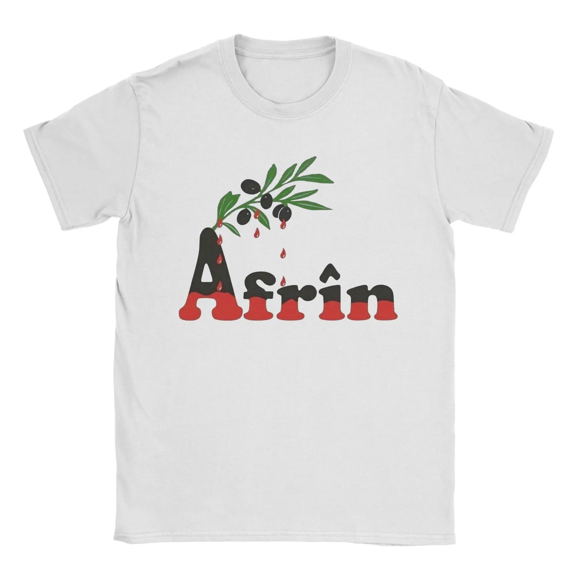 Kurdistan Flag Map  Cotton T-Shirt For Man Summer  Y2K Retro T Shirts Breathable Harajuku Tee Shirt Oversized Hot Sale Tops - Free Item.