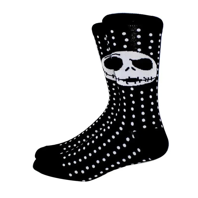 New Design Long Men Socks High Quality Comfortable Cartoon Characters Men and Women Fashion Happy Funny Socks Anime Socks