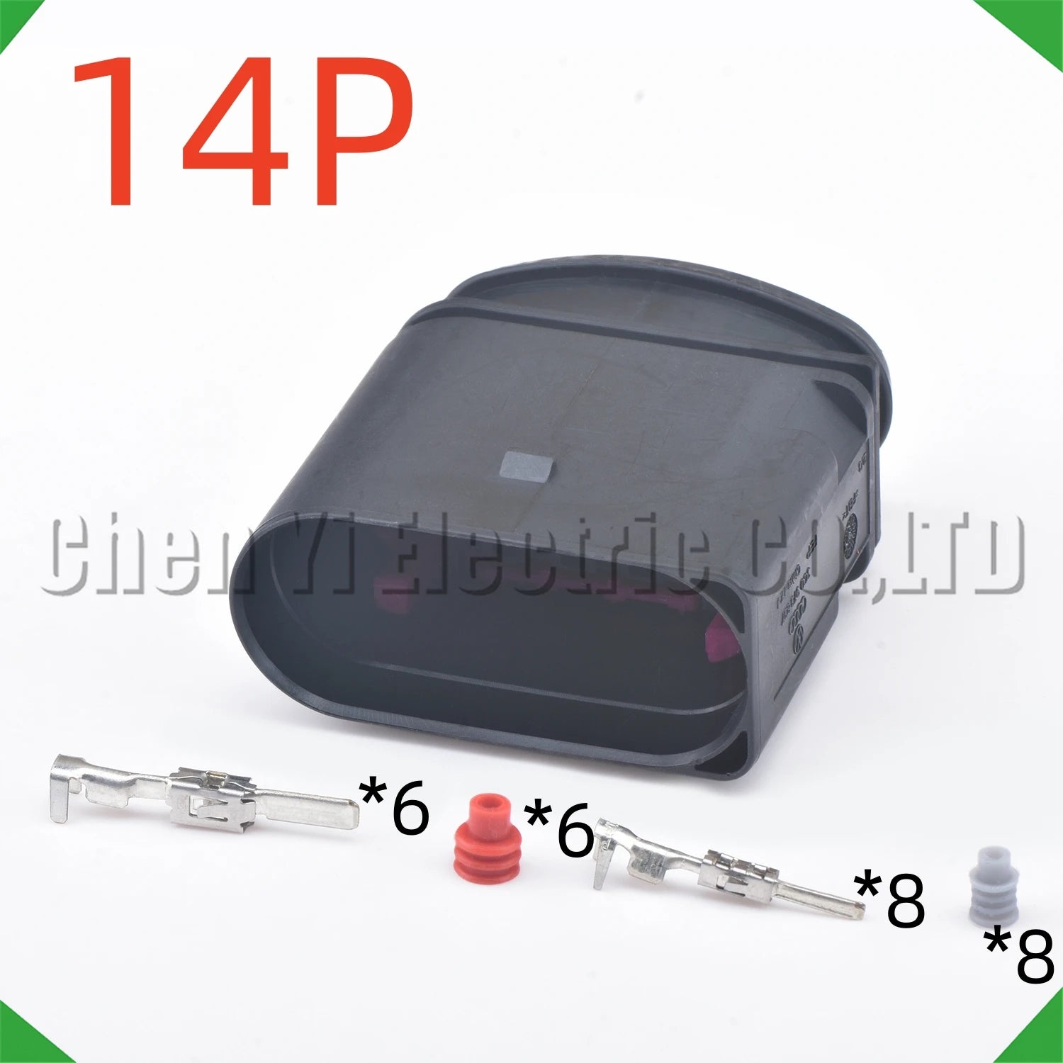 14 Pin Automotive Connectors Xenon LED Front left and right headlights Wire harness Plug 3C0973737 3C0973837 For VW Audi Porsche