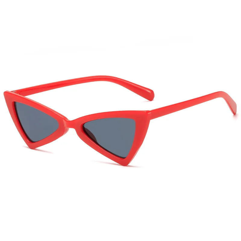 Car Driver Goggles Fashion Cute Sexy Ladies Cat Eye Sunglasses Women Vintage Retro Small Triangular Female Glasses UV Protection