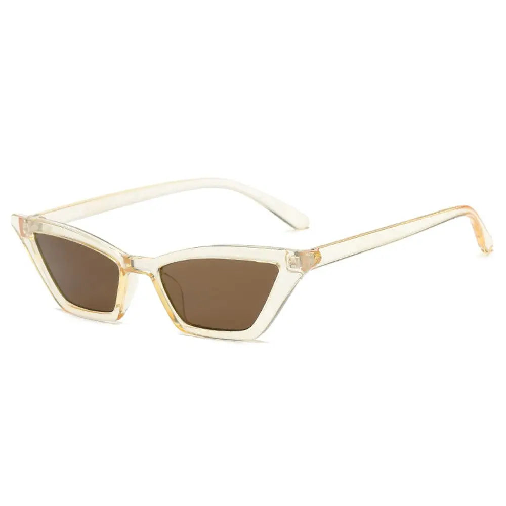 Trendy Cat Eye Sunglasses for Women/Men Retro Square Sun Glasses UV400 Protection Eyewear Summer Shades Fashion Accessories
