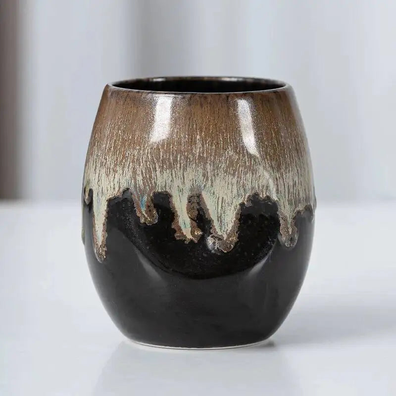 Coffee Cup High Aesthetic Ceramic Drinking Cup Latte Cup Afternoon Tea Cup Master Cup