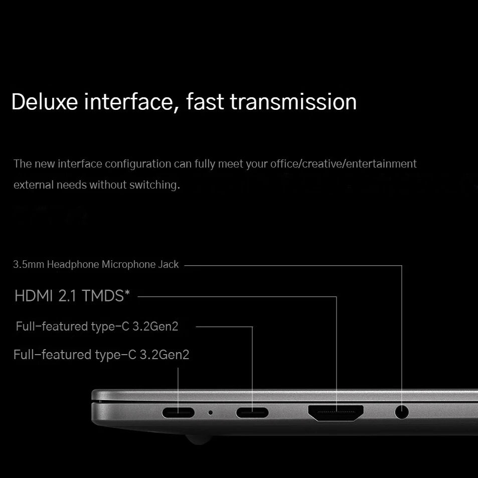 Xiaomi Redmi Book 16 2025 Laptop Intel Core 5 220H/210H Processor 16" Notebook 16G/32G DDR5+ 512G/1T SSD Study Office Ultrabook