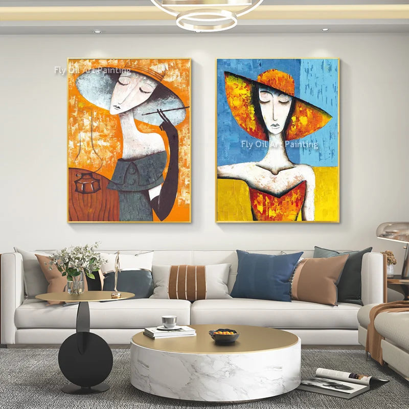100% Handmade Oil Painting Picasso Famous Painting Canvas Art Wall Picture for Living Room Decoration Abstract Home Decor