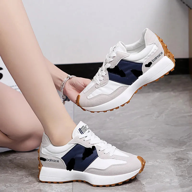 Little Waist Dad Shoes Women 2026 Spring/summer New Item Internet Famous Thick Soled Student Casual Breathable Sports Shoes - Free Item Weekend (50% off).