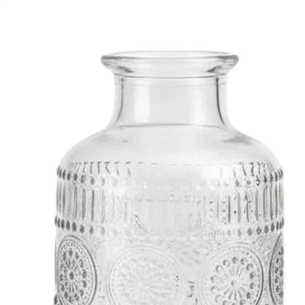 Water Carafe with Cup Snowflake Design Vintage Pitcher Glass Carafe for Tea Coffee Milk Juice Drink Tea Coffee Milk Juice