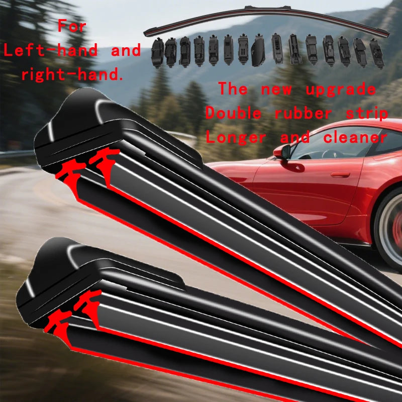 For Volkswagen VW Touareg CR 2019 2020 2021 2022 Wiper Blades Brushes Cutter Window Windscreen Windshield Cleaning Accessories
