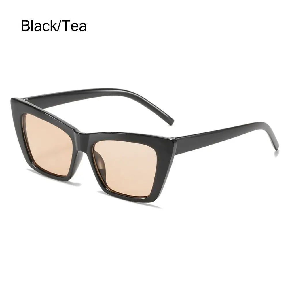 Trendy Cat Eye Sunglasses for Women/Men Retro Square Sun Glasses UV400 Protection Eyewear Summer Shades Fashion Accessories