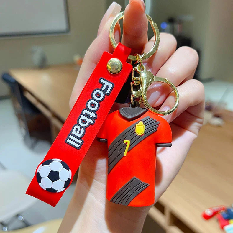 Football Keychain 2026 USA Canada Mexico Sports Pendant Soccer Match Souvenir Accessories Fan Lover Gift Bag Hanging Decoration