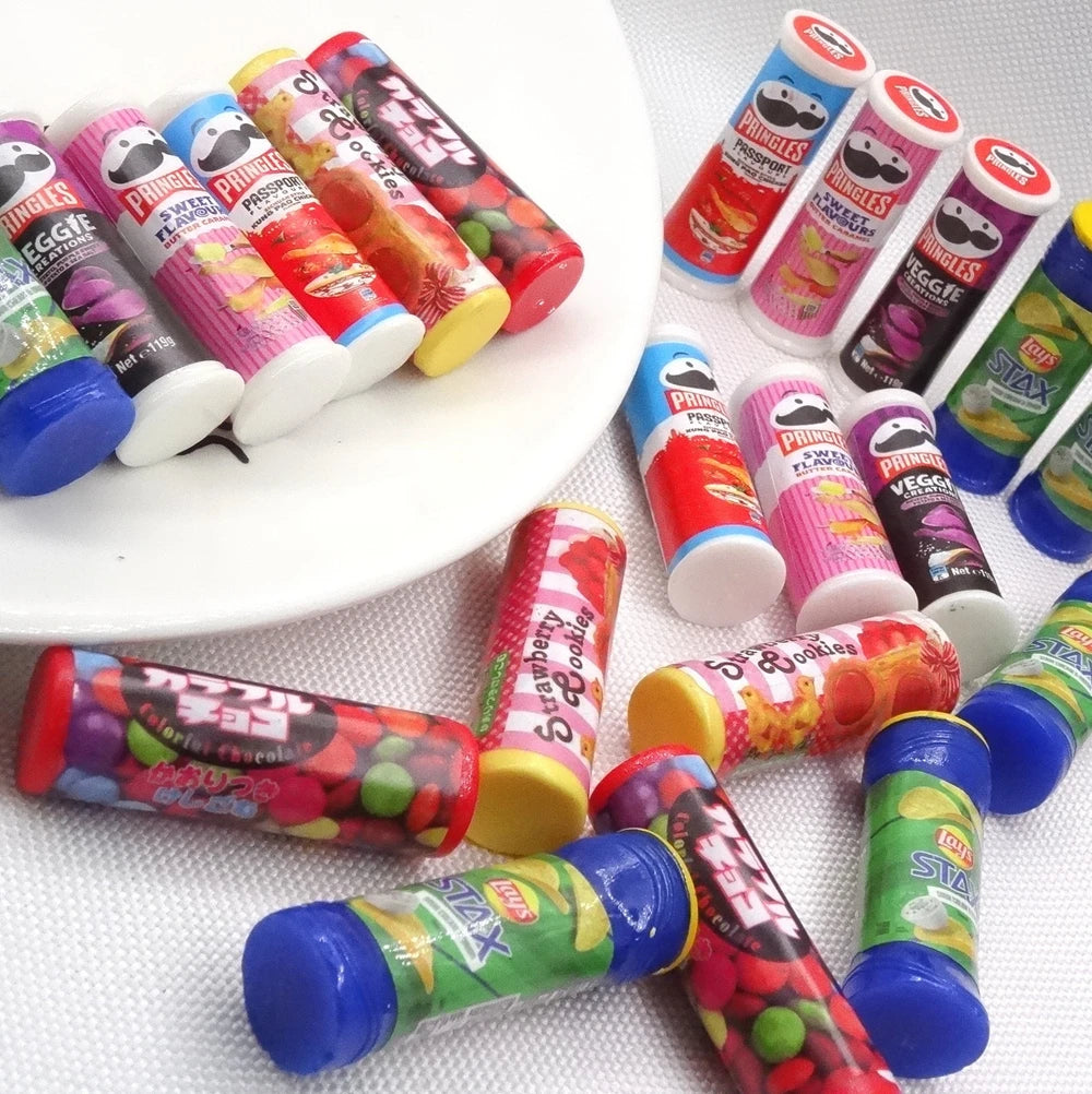1/12 Or 1/6 Dollhouse Miniature Supermarket  Daily Necessities Snacks Cookies Chocolate Sauce Jam For Blyth Doll Accessories Toy