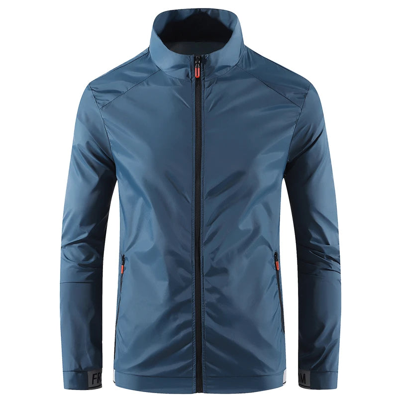 Summer Thin Sunscreen Coats Men's Breathable Sports Waterproof Jacket Men UV Protection Jackets Outdoor Fishing Skin Clothing