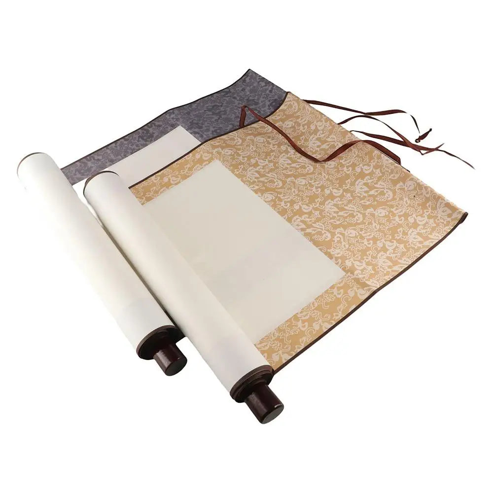 paper Art Supplies Home Decoration DIY Crafts Painting Scroll Drawing Canvas Scrolls Calligraphy Mounting Blank Hanging Scroll