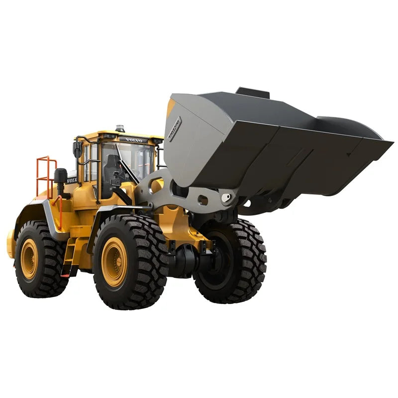 RC MODEL  Car 1/16 RC Full Metal Loader Excavator Electric Remote Control Alloy  Excavator Engineering Model Cars Boy Kids Toys
