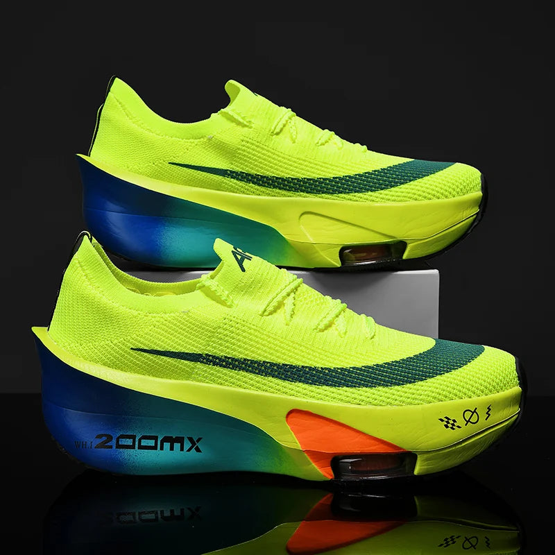 Men Sports Running Shoes Casual Marathon Breathable Lightweight Women's Comfortable Athletic Nonskid Walking Sneakers