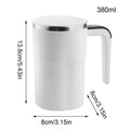 Automatic Mixing Coffee Cup Electric Rechargeable Mixer Self Stirrer Coffee Mug for Milk Cocoa Hot Chocolate Drinks Beverages