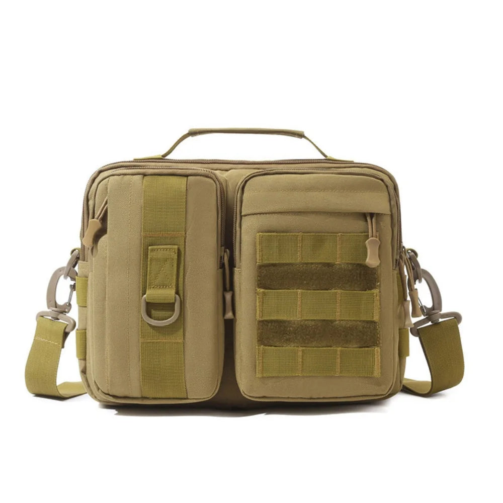 Fishing Handbags Portable Multi-Functional Travel Bag Sling Crossbody Bag Camouflage Outdoor Tactical Shoulder Bag For Climbing