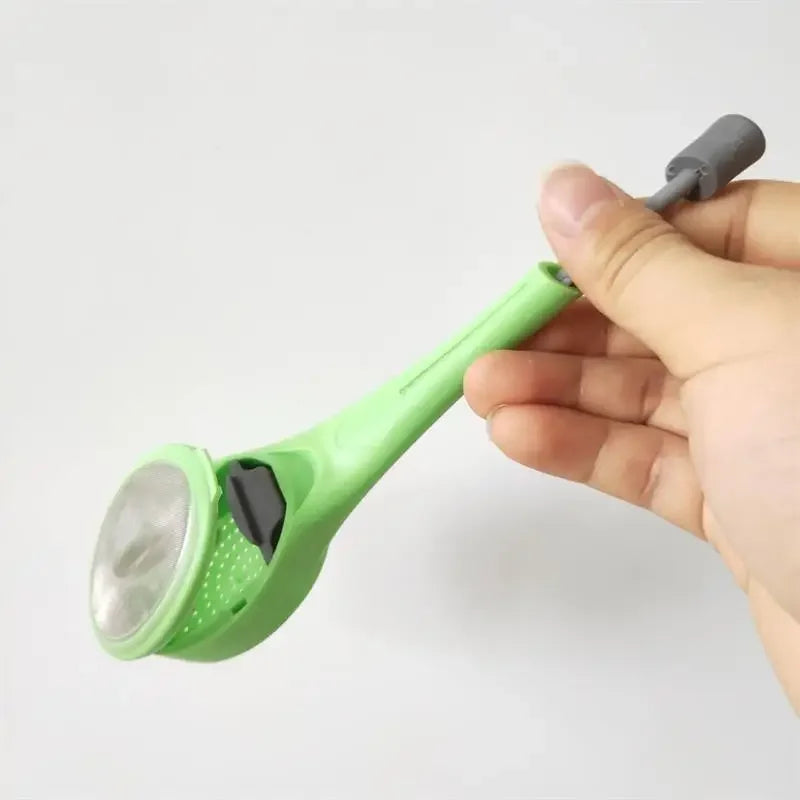 Tea Infuser Built-in plunger Healthy Intense Flavor Reusable Tea bag Plastic Tea&Coffee Strainer Measure Swirl Steep Stir&Press