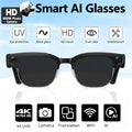 2026 New AI Smart Glasses 800W Ultra-Wide HD 4K Camera Video Recording 4GB AI Photo Recognition Bluetooth Call Translation Voice