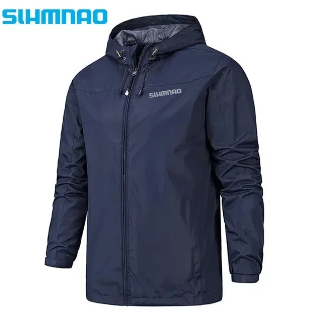 2025Waterproof Fishing Raincoat for Men, Raincoat for Cycling, Windproof Jacket, Mountaineering Clothes, Spring and Autumn Coat