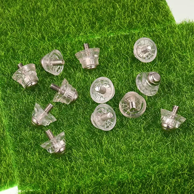 12 Pieces Football Boots Studs Replacement Professional Footwear Accessories 13mm 16mm Shoes Stud Replace Component - Free Item