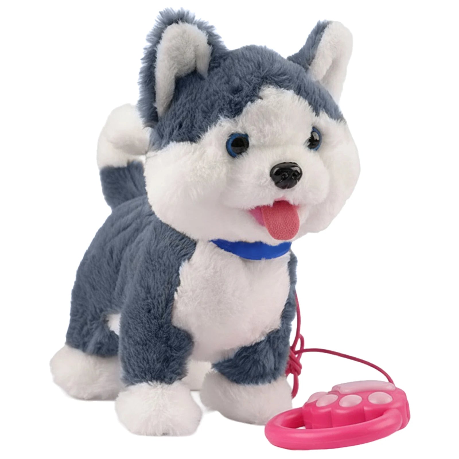 Dog Toy, Puppy Electronic Interactive Pet, Interactive Robot Dog, Robot Repeats What You Say Realistic for Companion Gift