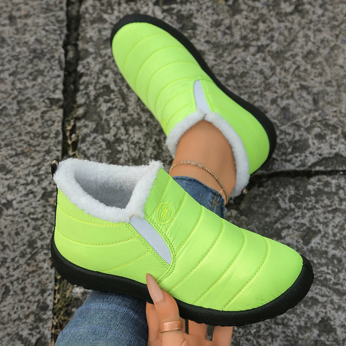 Women's shoes Women's cotton boots for autumn and winter are warm, comfortable and anti-slip Shoes woman free shippiing shoes