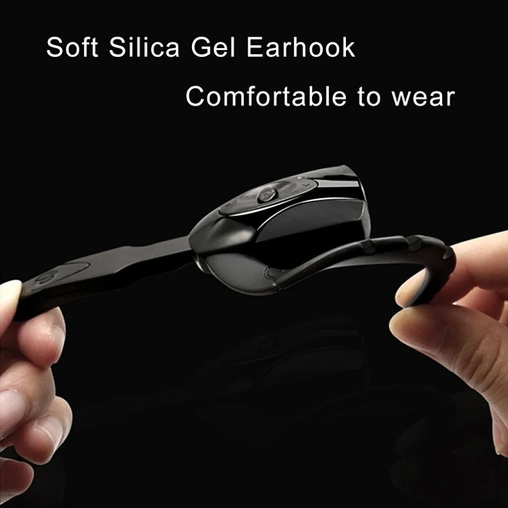 Wireless Business Earbuds with Microphone USB Rechargeable Music Headset for Car Computer Earpiece Accessories Type2