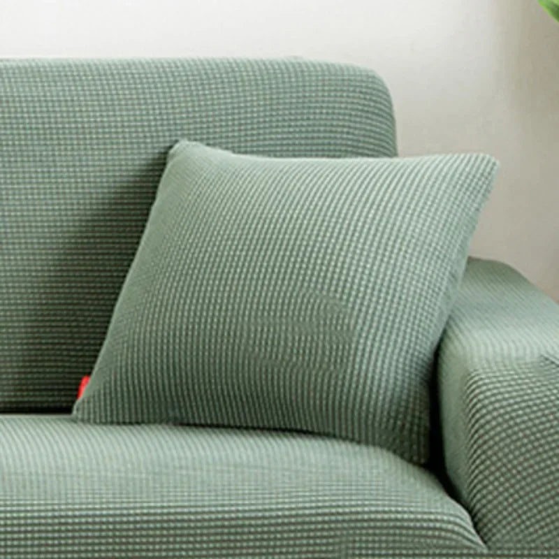 Solid Color Corn Grain Cover Candy Color Pillow Cover for Sofa Office Waist Back Cover Home Decorative Pillowcase Decoration
