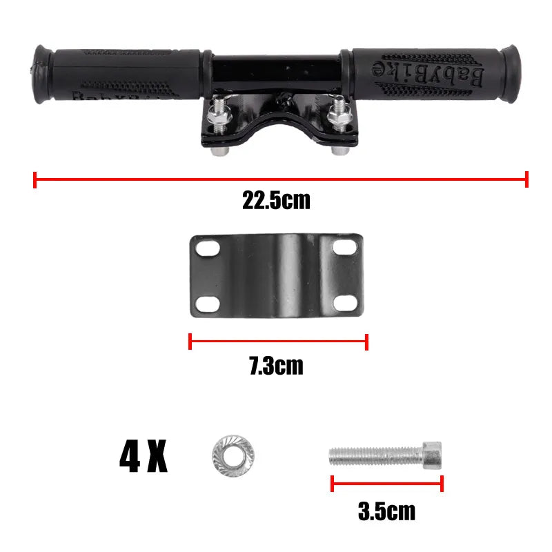 Scooter Children's Handlebar Adjustable Grip Bar Safe Holder Kids Handrail Compatible for Xiaomi M365 / Pro 1S Electric Scooter