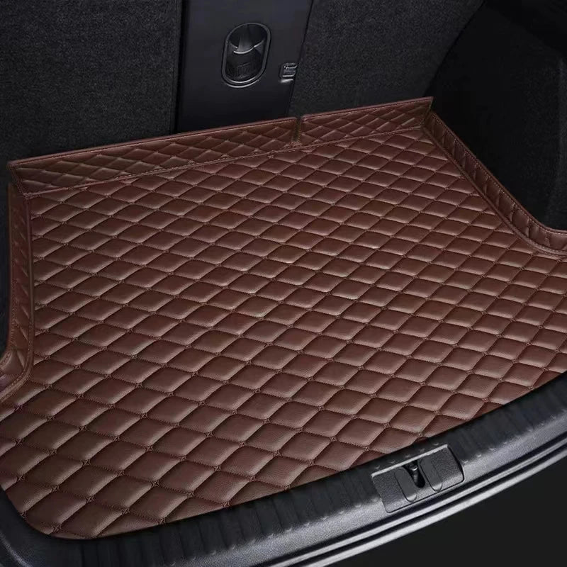 Car Mats For VW VW Passat CC 2008~2016 Floor Rug Set Auto Interior Parts Carpet Pad Luxury Leather Mat Car Accessories
