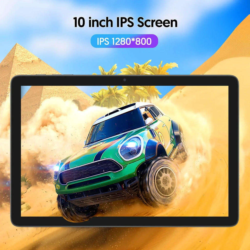 BAKEN 10-inch Android 15 tablet, A333 penta-core processor, 24GB (6GB + 18GB expansion) RAM + 128GB ROM, 5G WiFi, 8000mAh
