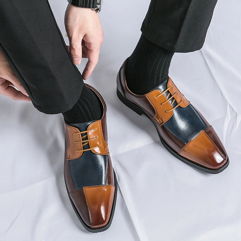 Men’s Dress Shoes British Style Fashion Slip On Loafers Men Big Size 48 Man Brogue Shoes Classic Business Shoes Casual Formal Le - Free Item Weekend (50% off).