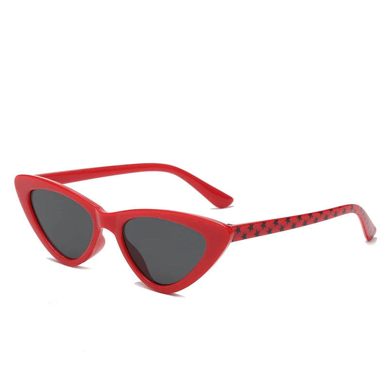 Children Sunglasses Fashion Cute Cat Eye Eyewear For Girl Boy Baby Kids Infant Shades Goggles Outdoor Anti-glare UV400 Glasses