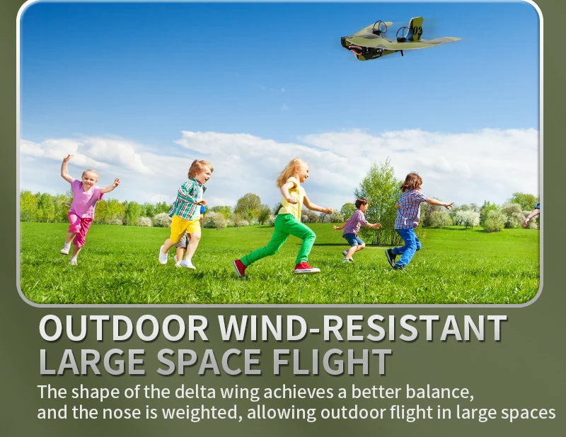 RC Plane 2.4G Remote Control Airplane Flying Model Glider With LED Lights Aircraft Foam Planes RC Toys For Children Gifts