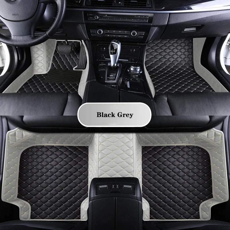 Car Mats For SEAT Cupra Ateca KH7 2016~2022 Auto Floor Rugs Protective Pad Carpets Leather Mat Interior Parts Car Accessories