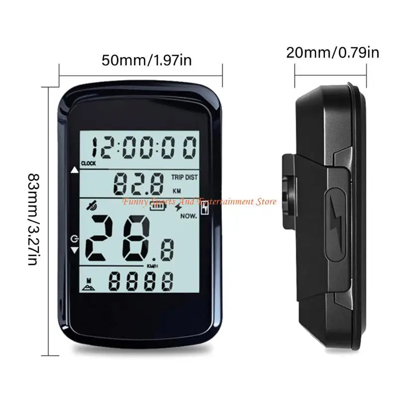 C4DE Bike Computer Multifunction Bicycles Stopwatches Digital Computer Speedometers