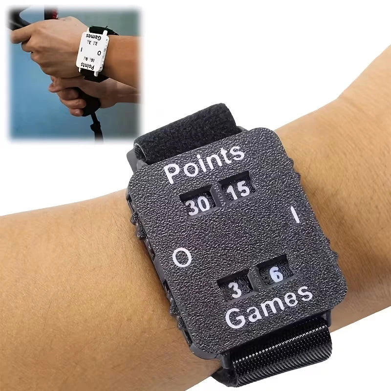 Sports Score Tracker Wristband for Cricket Tennis Padel - Instant Scorekeeping No Memory Loss Ideal for Coaches Referees Players